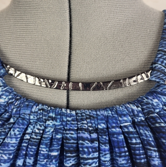 Magicsuit Parker Underwire One Piece Swimsuit Dress in Blue Jean Size US 10 - Picture 6 of 11